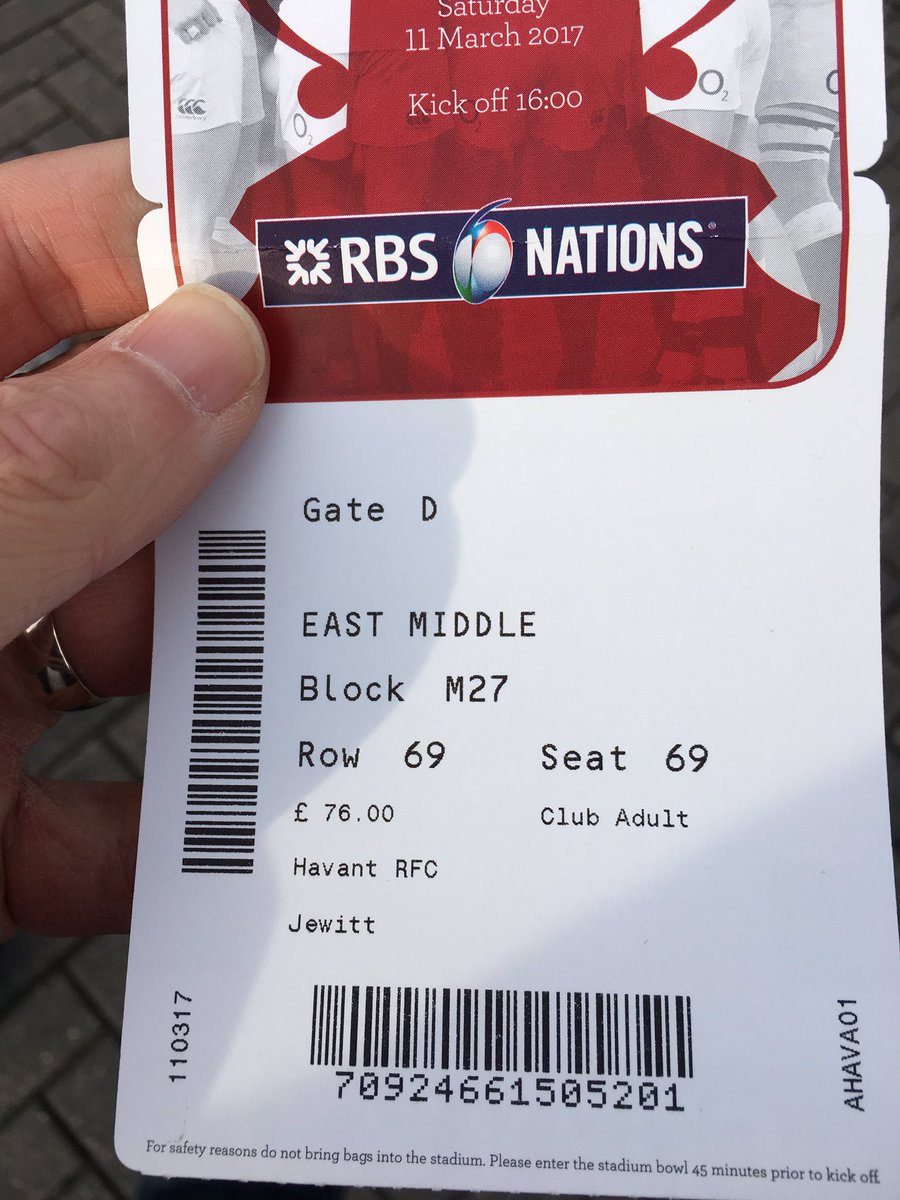 robdaviesO2's tweet photo. #perfectticket https://t.co/UTe8VhUpB6