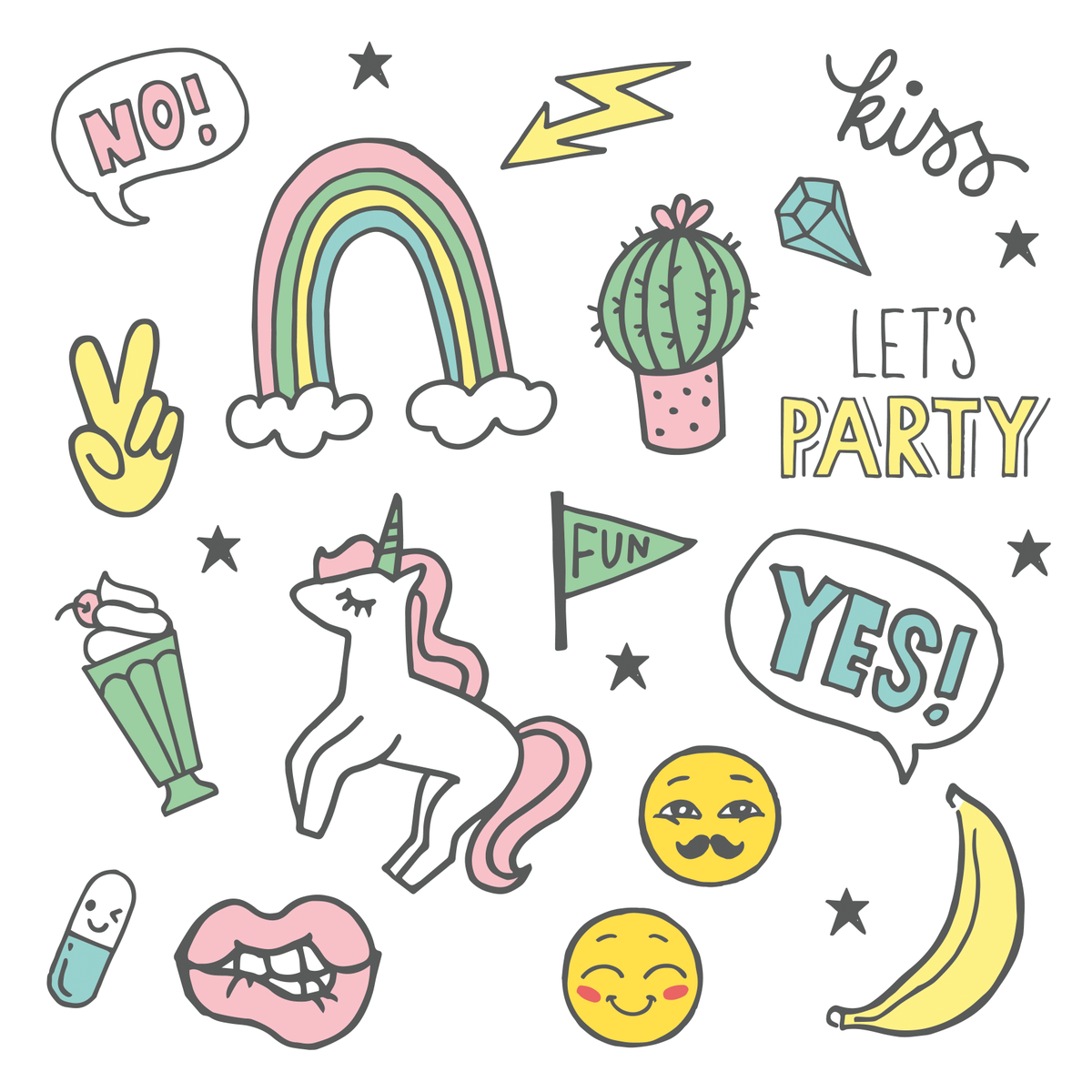 Cette image représente pas mal notre cycle menstruel! ;)