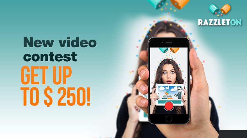 Razzleton_HC's tweet photo. 📹New video contest - get up to $ 250! 💰
https://t.co/ewe1wt4dmK
#razzleton #healthcoach #business #moneymaker #cash https://t.co/RAiy2adtdC