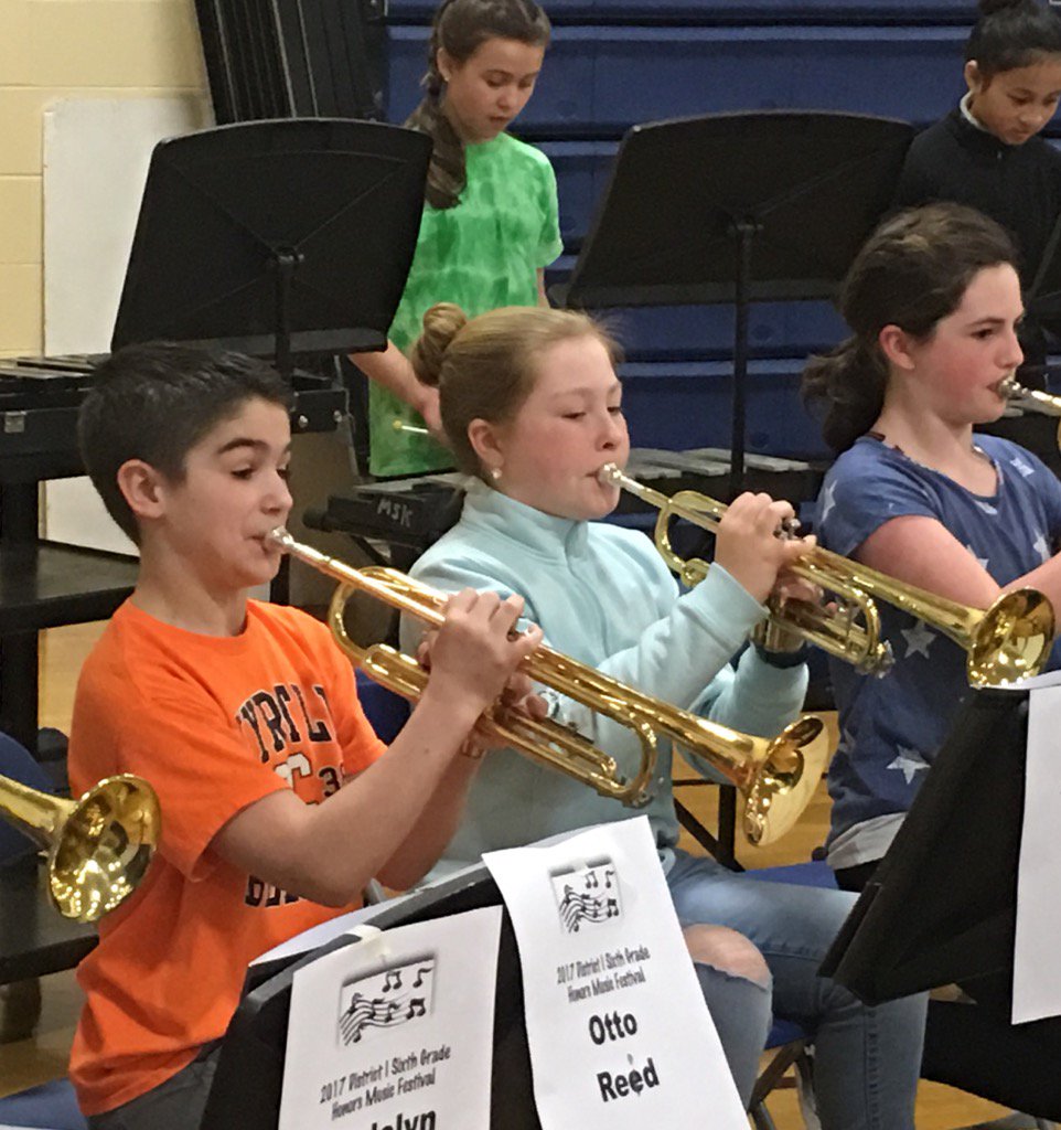 BMSBandRoom's tweet photo. Sixth Grade Honors Band Festival, hard working musicians on a Saturday! https://t.co/XVi3ZMM5fl