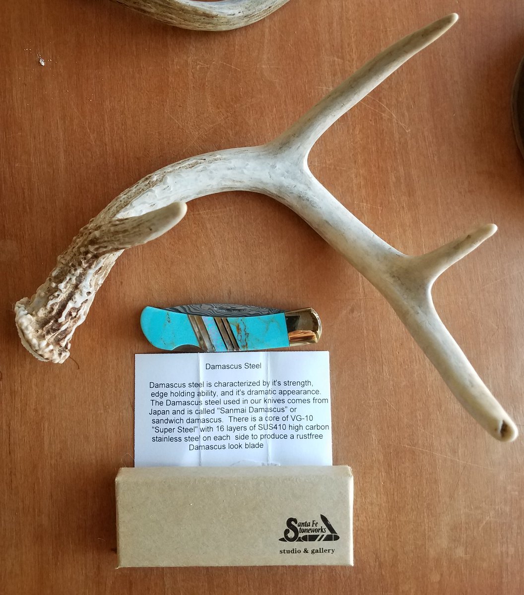 almostablaze's tweet photo. Here's a pretty little piece from #SantaFeStoneworks
@allknivesmatter
Keep up the great work, enjoy your weekend tooπ‘ https://t.co/squ72bMx4Y