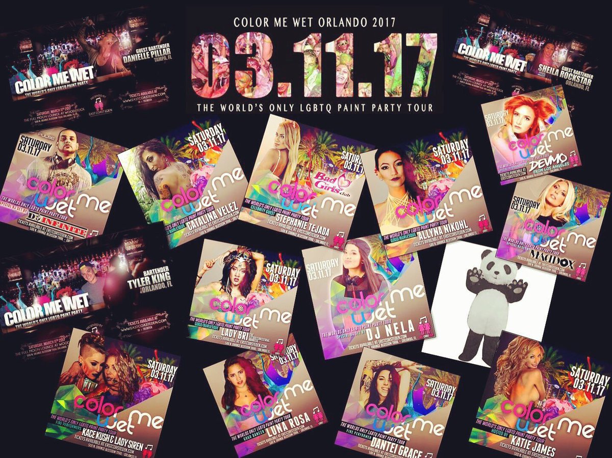 DJNelaOfficial's tweet photo. HAVE YOU SEEN THIS LINE UP!? π₯ 3.11.17 SEE U TONIGHT! #ColorMeWet https://t.co/PXY0YDWoti