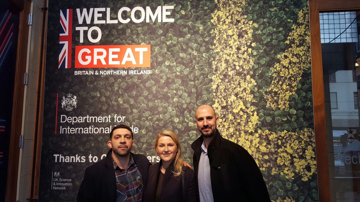 calza_data's tweet photo. Getting the panel ready for tomorrow! #SXSW #UKatSXSW with @ClaireBoldy @CarlDeanTucker https://t.co/m3GbB5V5oP