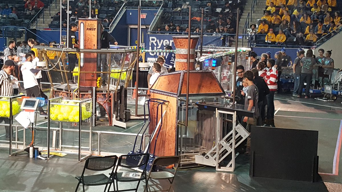 Getting ready for our first match!