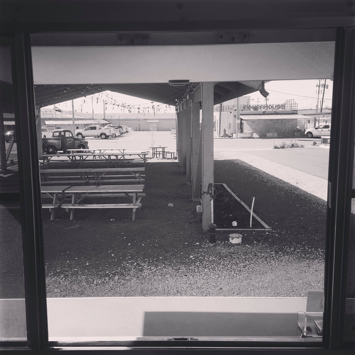 piledhighokc's tweet photo. It might be gloomy but we'll be serving! Sandwiches comin at cha from 11a-2p at @delmargardensokc at 1225 SW 2nd Street! https://t.co/oLeK5pLHWi