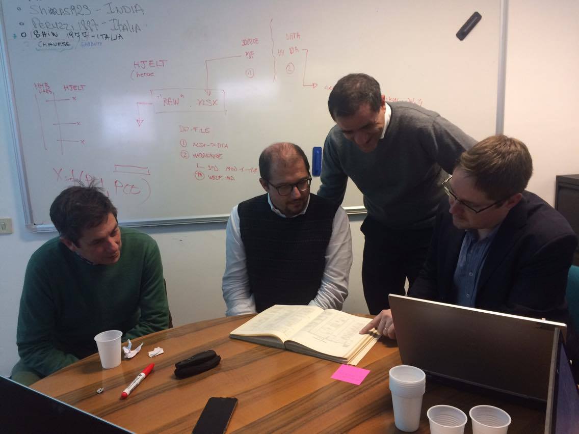 HHBproject's tweet photo. Prof. @SakariSaaritsa (U. of Helsinki) was at the HQ yesterday to work on a survey for early 1900s Finland! #HHBatWork #HHBCommunity https://t.co/HQYgrHhc6e