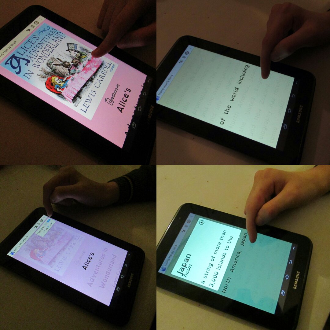 <a href="/peanut2892/">Trish</a> <a href="/DyslexiaADO/">Dyslexia ADO</a> #HandyBook dyslexia App now offers full text to speech and highlighter bar making reading easy for dyslexics of any age #ReadEasy <a href="/HandyLtd/">HandyBookDyslexiaApp</a>