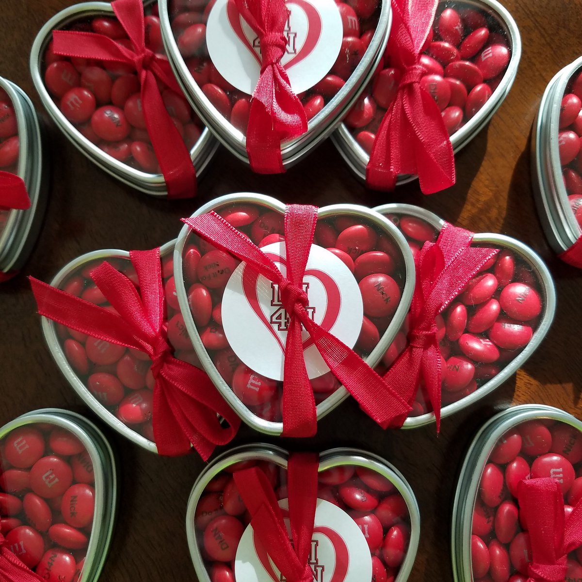 814903's tweet photo. And these are here! Get your customized DI4N M&M's at Bonham Heritage Day and at the DI4N 5K! #di4n #redfornick https://t.co/4xkAIWGf4F