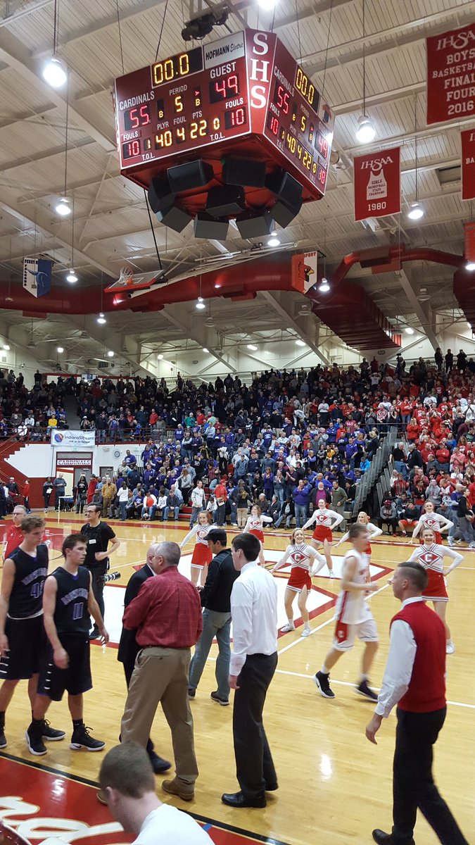 FCSCSpartanSupt's tweet photo. Win #27 over Brownsburg!  Amazing heart shown by the Spartans! #fcscspartanpride https://t.co/HbMmjqOoIm