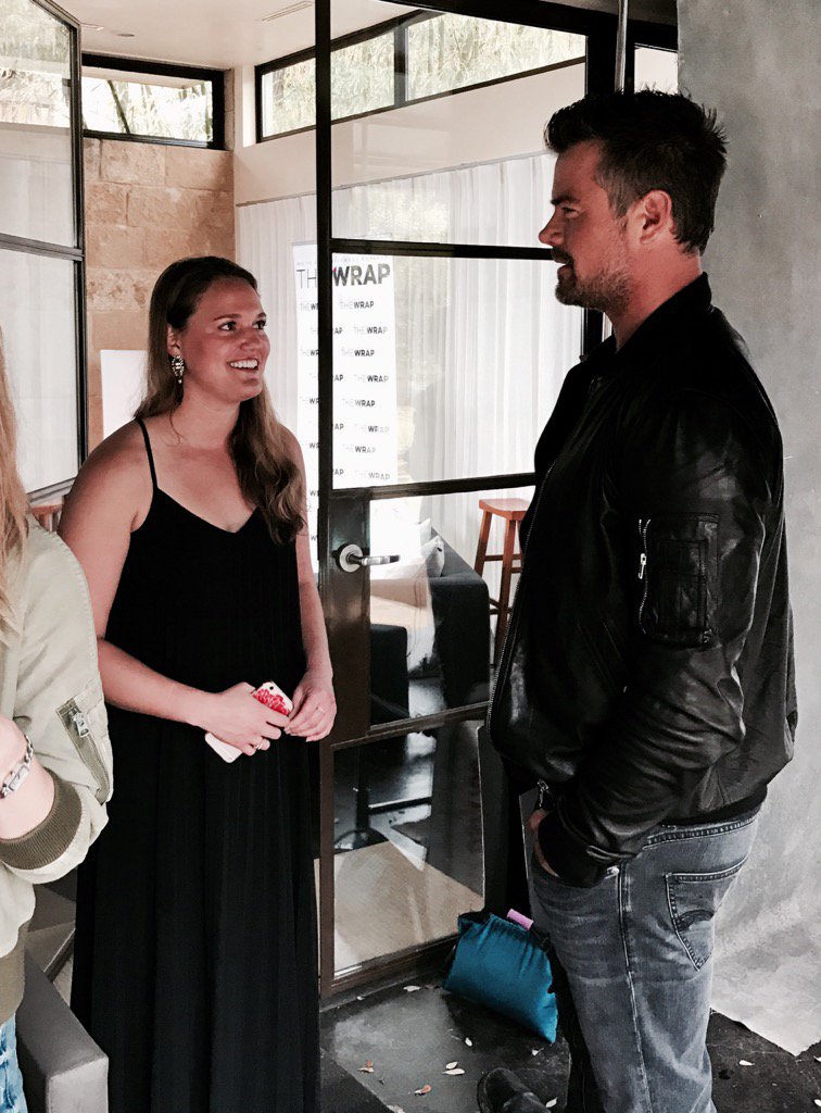 PlexusApp's tweet photo. @Plexusapp Founder @ErikaELarson networking with @joshduhamel at the #plexushouse for #SXSW @TheWrap https://t.co/yPiykwhlMO