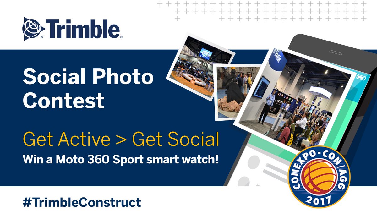 TrimbleCEC's tweet image. Last day of #conexpoconagg! Don&apos;t forget to take photos for our photo challenge! #conexpoconagg #TrimbleConstruct ow.ly/trwh309zg81