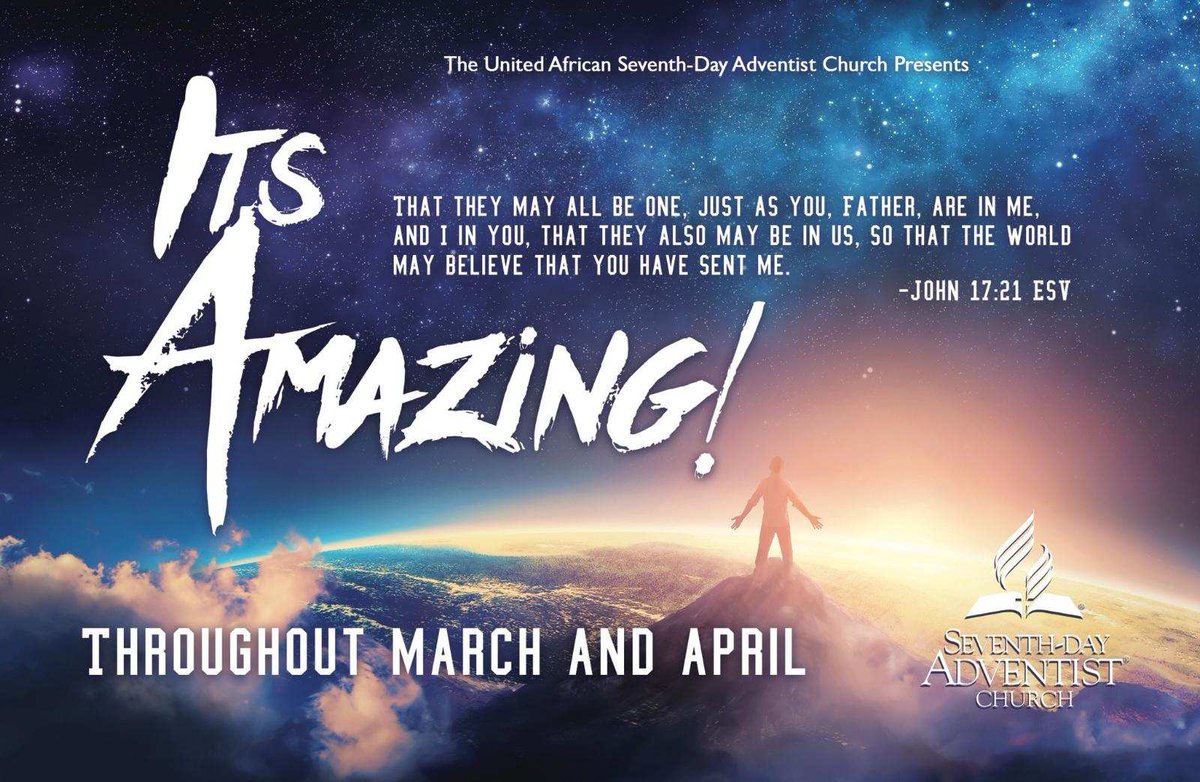 Our It's Amazing evangelism series began this weekend and continues for the next six weeks. Join us and discover more about our amazing God!