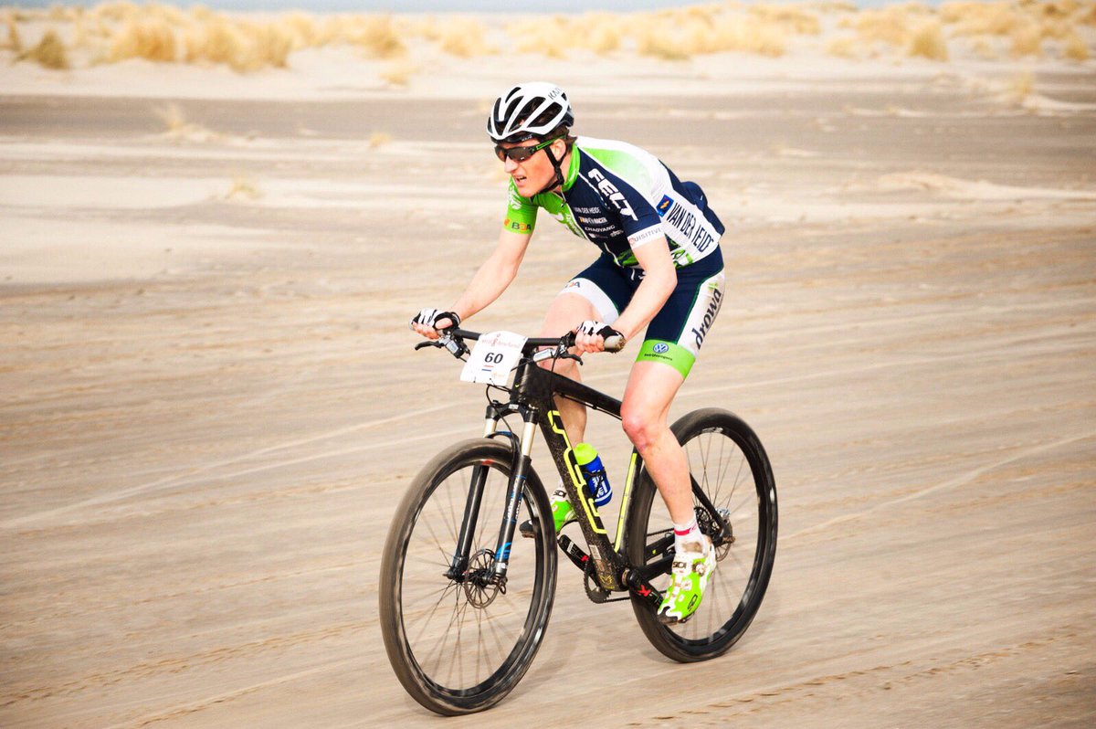 Beachbiken is nog zwaarder dan ik dacht... #mtbameland