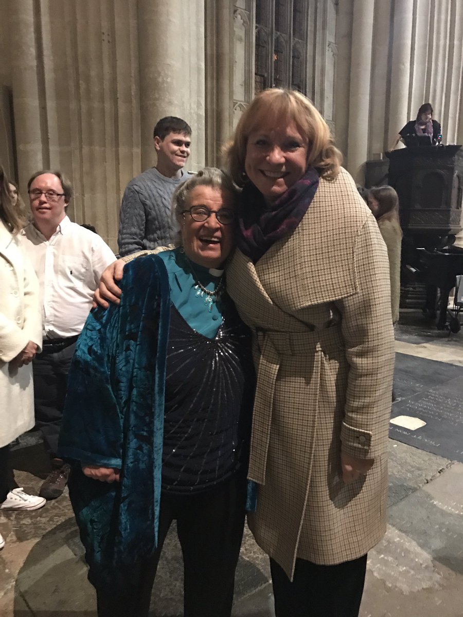 The amazing <a href="/J_BoyceTillman/">June Boyce-Tillman</a> who brought together the sounds of Hampshire <a href="/WinCathedral/">Winchester Cathedral</a> with orchestra, voices, moot horn, stones &amp; sticks!