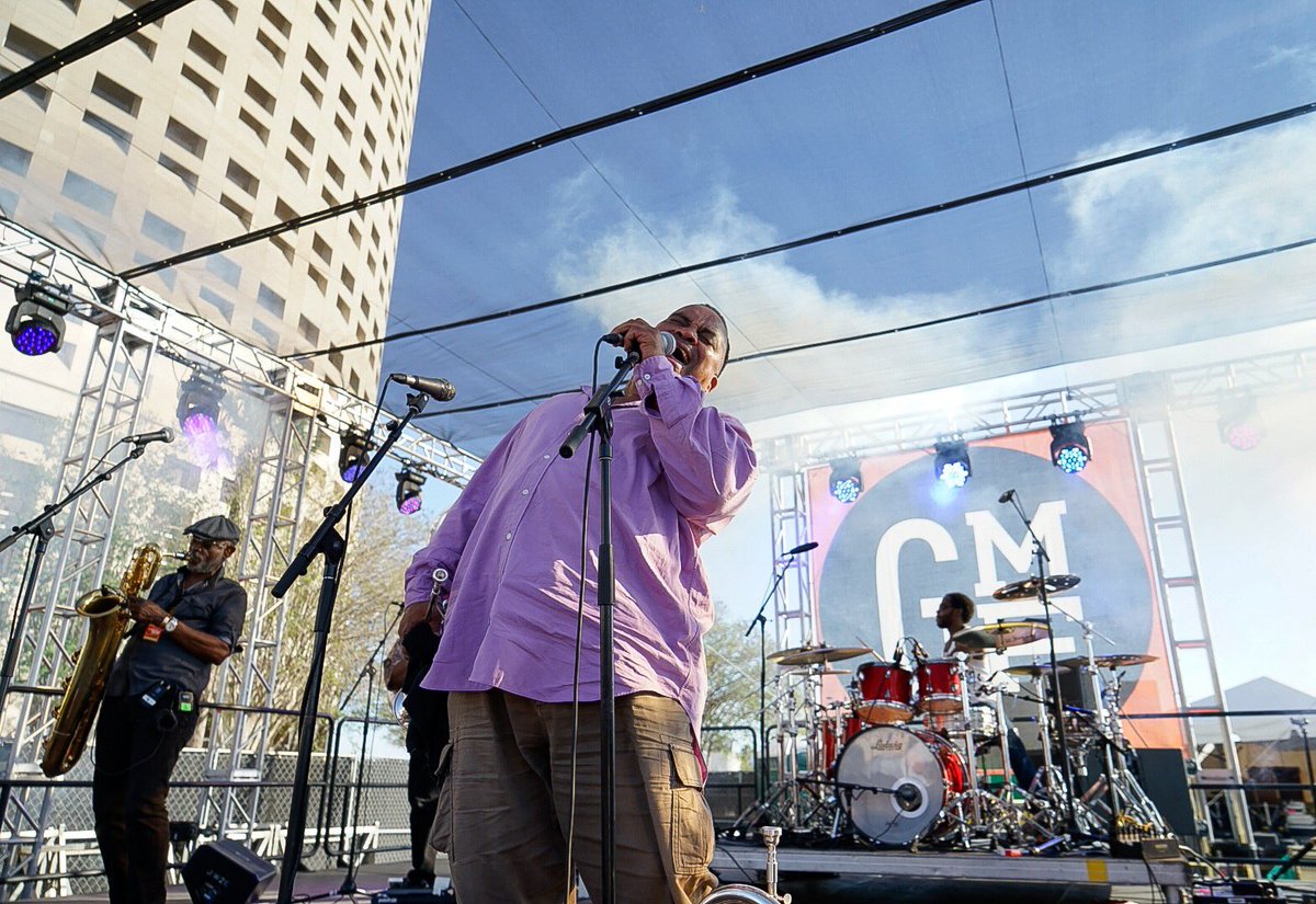 Gimme dem horns! <a href="/dirtydozenbrass/">Dirty Dozen Brass Band</a> at <a href="/GasparillaMusic/">Gasparilla Music Festival</a> #gmf17 #gasparillamusicfestival #dirtydozenbrassband #musicfestival #musicfestnews