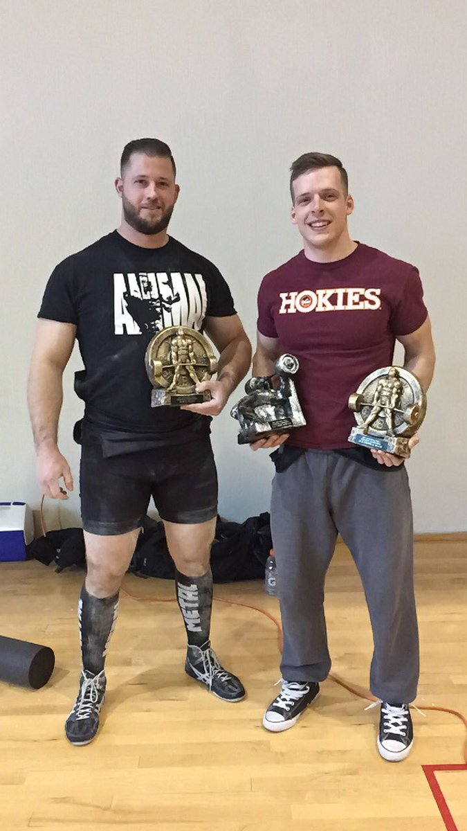 Bro_BGYN's tweet photo. Me and my boy, Ben with some hardware today! #Bigtotal @AltavistaYMCA https://t.co/PZ3gVHK9eB