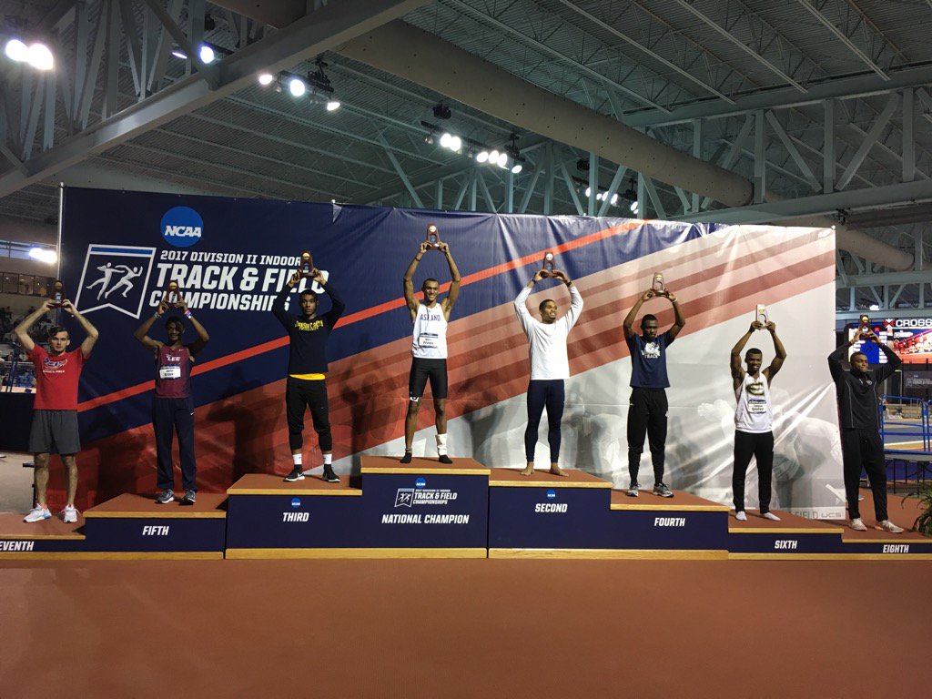 ESUHornetsTFXC's tweet image. Congrats Taysean Goodwin! 48.12 - 6th place - All-American!!#StingersUp! #ESUTF #D2Festival #ncaa2