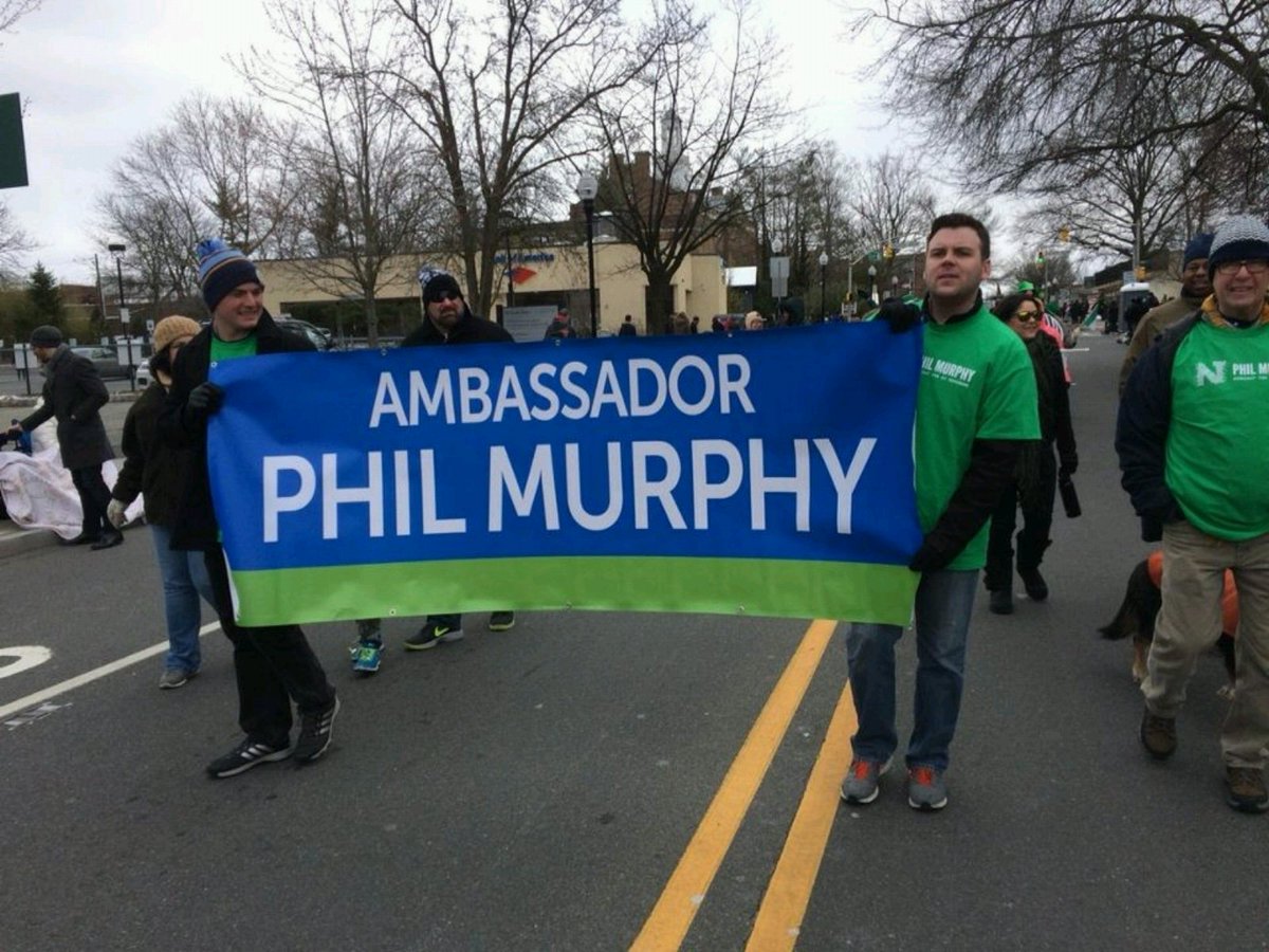 ParanoLLC's tweet image. The St. Patrick's Day festivities continue, this weekend in Morristown with @PhilMurphyNJ!