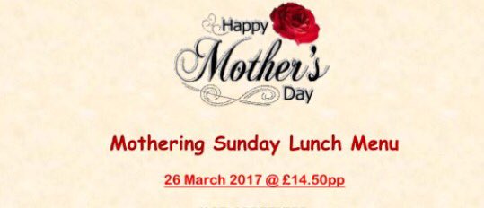 Mum will be spoilt for choice!

chardeoriental.co.uk/latest-news