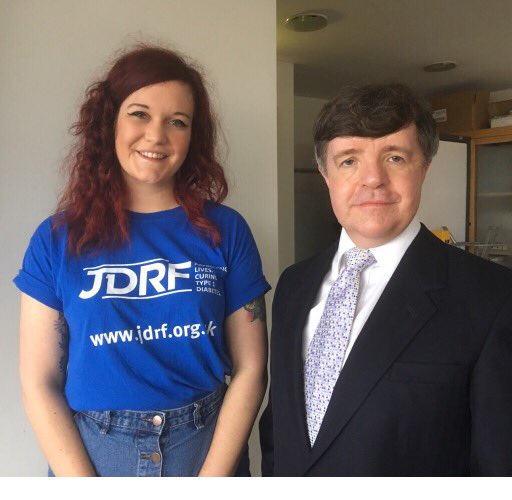 UlsterUniBiomed's tweet photo. @UlsterUniBiomed Prof, Neville McClenaghan, outlines future innovations in #T1Diabetes #research @JDRFUK Diabetes Discovery Day #BMSRI https://t.co/RPgLuEbuto