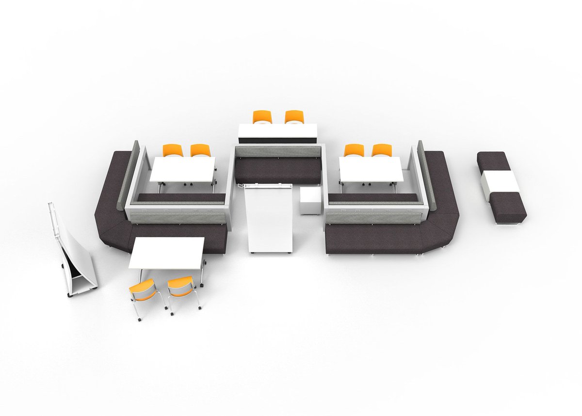 WiserContract's tweet photo. Dynamic seating for groups and individuals. Be dynamic. #interiordesign #furniture #midwestdesign https://t.co/2uBfOKqj7s