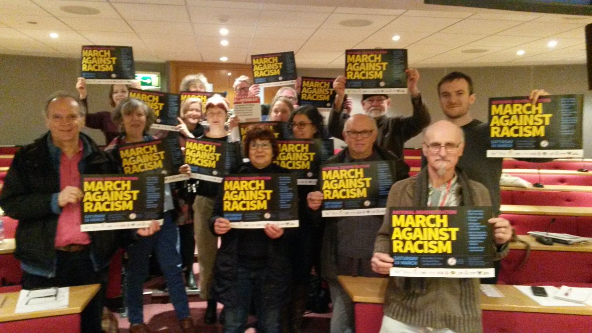 From today's meeting of the Axe the Housing Act campaign #MarchAgainstRacism