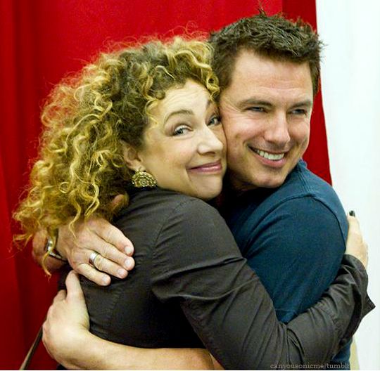 Happy birthday and Alex Kingston.   