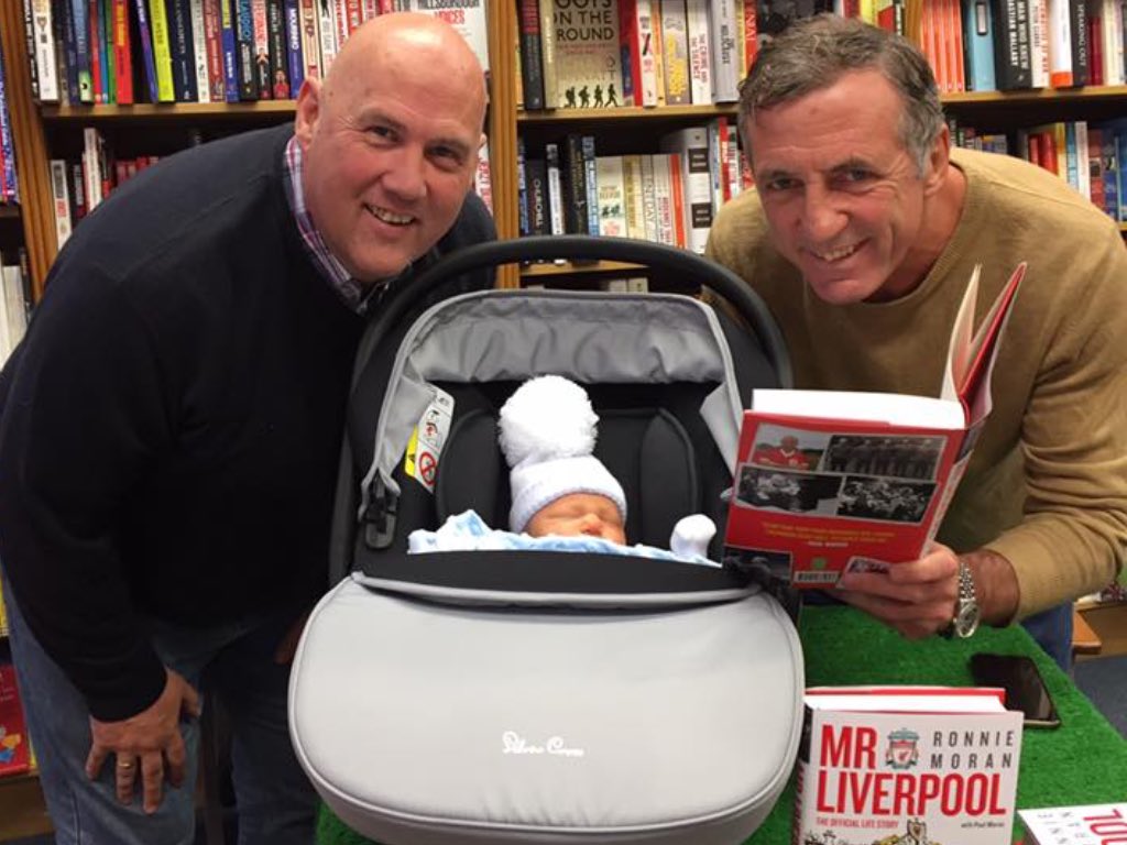paulmoran62's tweet photo. Enjoyable book signing @PritchardsBooks especially when Alan Kennedy read extracts to Harley who is still asleep now https://t.co/Ut7lfO8WiS