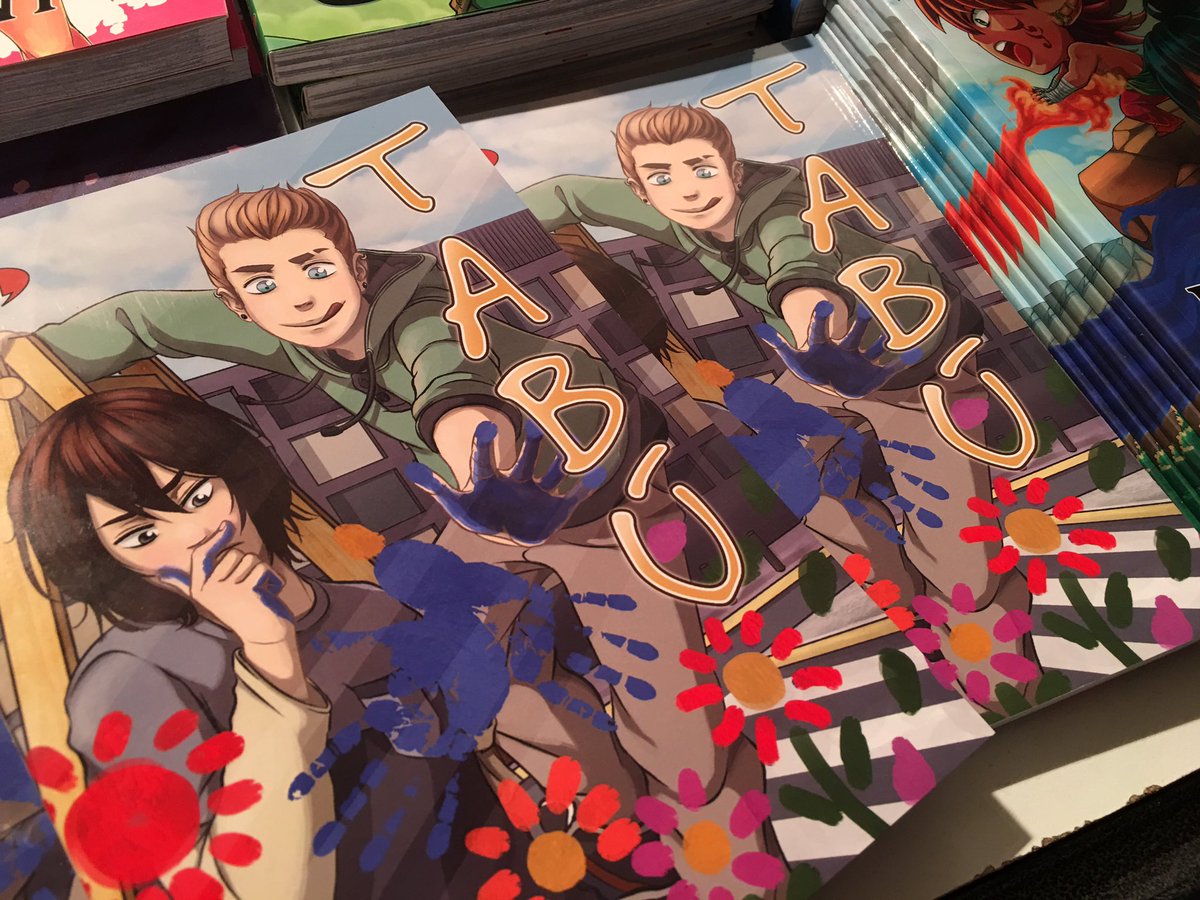 eveletacomic's tweet photo. Mañana en el stand de @ImagionEdita tenéis una nueva oportunidad de llevaros Tabú firmado por su autora, Marta Coca 🌸 https://t.co/PGULGK0B9i