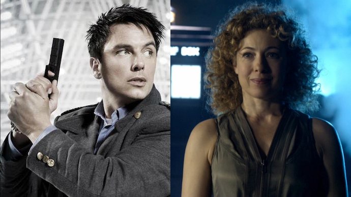 Happy Birthday, Companions Alex Kingston, John Barrowman!  