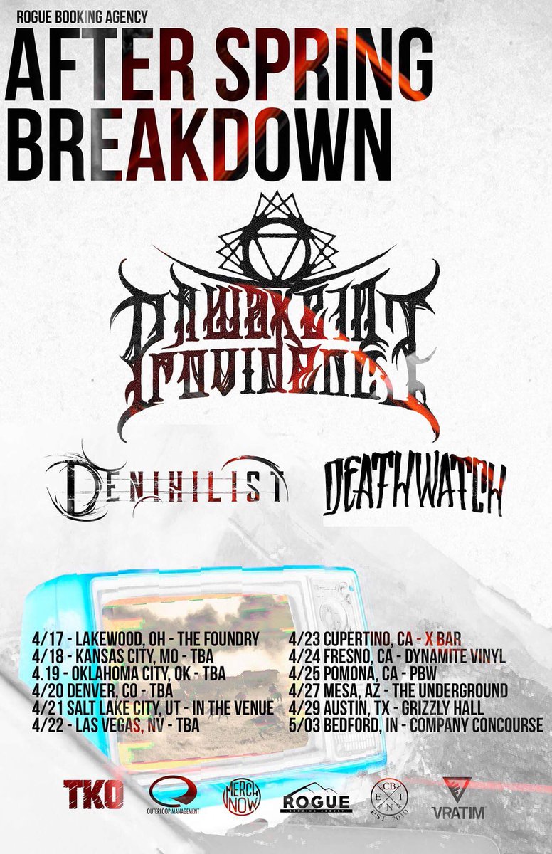 Don't miss this tour if we're coming through your area!