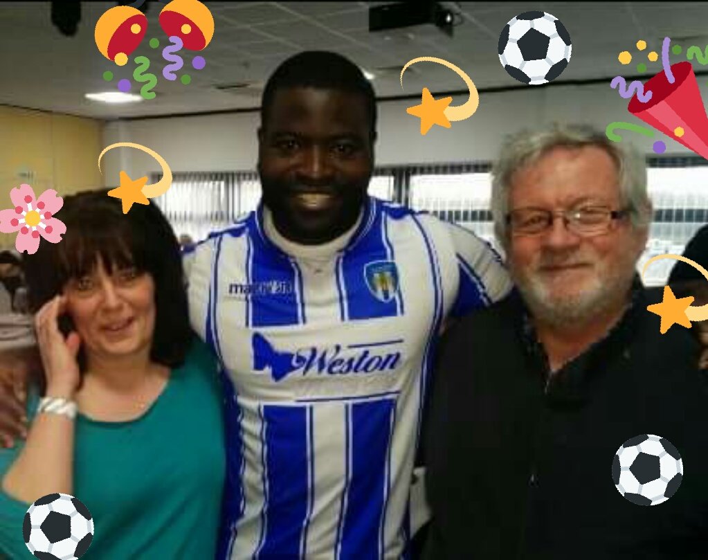 RomanCoaches's tweet photo. Well done again @georgeelokobi  MOM three times in a row #CompleteStar 🌟 #KeepRoaming @ColU_Official https://t.co/gosNo6Yw1W