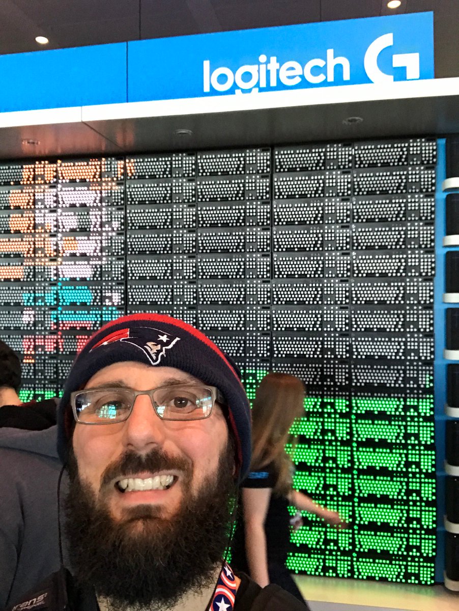 At Logitech at PAX East #LogitechGPAX <a href="/LogitechG/">Logitech G</a>