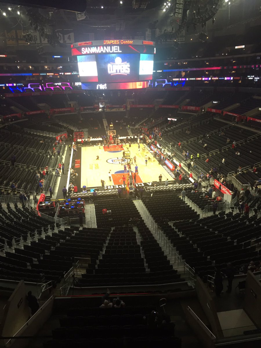 MattTurnerUK's tweet photo. All set for the @LAClippers in our own private box @STAPLESCenter thank you @AEGworldwide 🏀🏀 https://t.co/bAV9nzG3DX