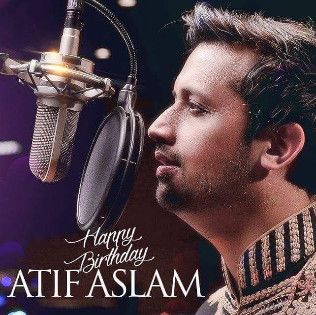 HAPPY BIRTHDAY ROCKSTAR ATIF ASLAM!!!\"     