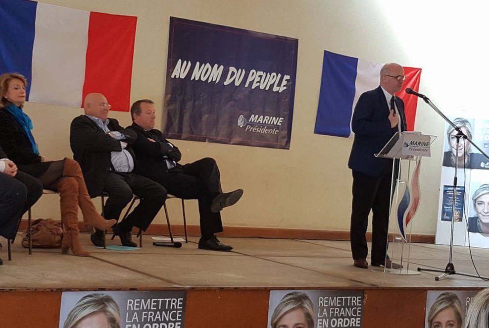 @FN69_officiel Meeting avec @ChBoudot :'Seul le programme de @MLP_officiel refera de la France le1er pays agricole!'