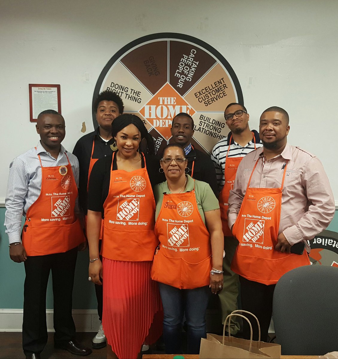 Store # O123 Jonesboro, Welcoming new hire  associates to the team. Rise up Jonesboro team.