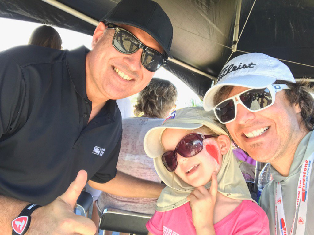 Race time!! #firestonetirewall