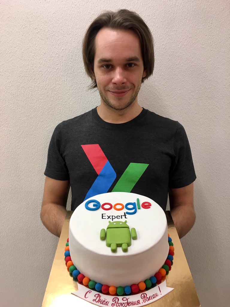gdgdnipro's tweet image. Happy birthday to our GDG Dnipro Organiser and Google Developer Expert Roman Herasymenko! #gdgdnipro #gde #android