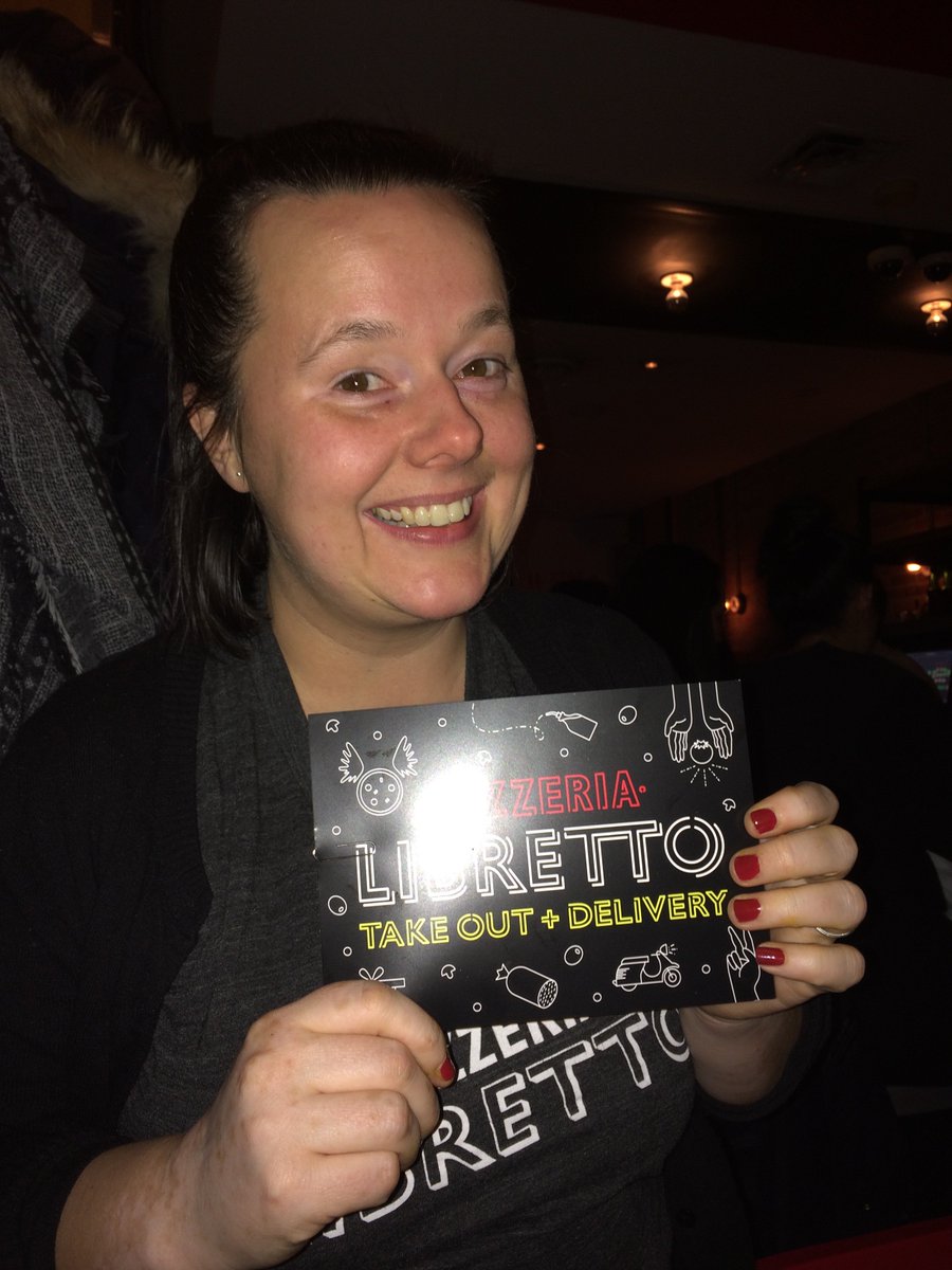 lizlate's tweet photo. @PizzaLibretto we had a great celebratory dinner last night and had our favourite server Shannon take amazing care of us as usual! https://t.co/tIxJBOolnF