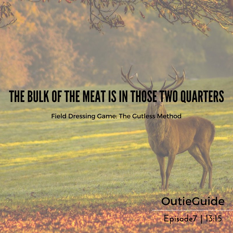 OutieGuide's tweet image. Field Dressing Game: The Gutless Method (13:15) #tips #tricks #hunting #fishing buff.ly/2nji9cm