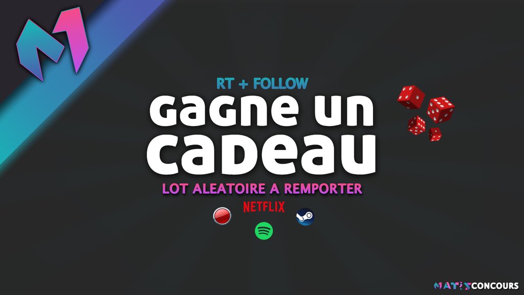 Tisma_RL's tweet photo. 🔹 # Concours🔹
🎮Gagne Ton Lot Aléatoire🎮
👉 # RT + @MatisConcours de #FOLLOW 
@evoxleogira @Frozentill ❤️
🏁Tas: 5 MIN 🔥 (VITE!) https://t.co/6zr228jQuH