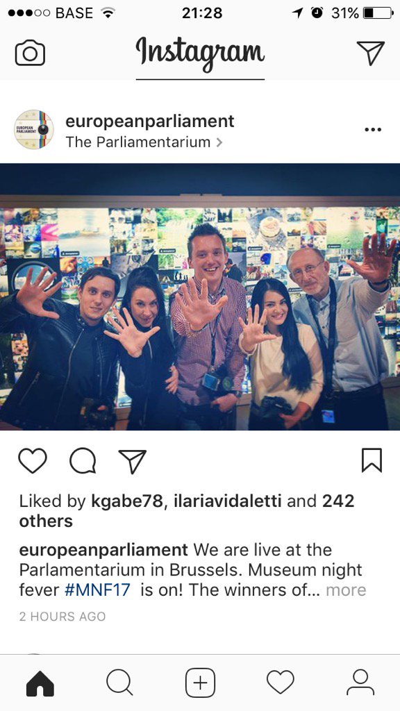 An evening with the winners of the #ThisisMy5 instagram contest #MNF17 #MuseumNightFever