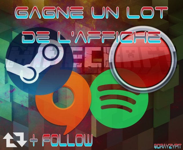 Aloxos's tweet photo. 💥Gagne un lot aléatoire💥
👉 #Rt
👉 #Follow
-@romain_mandrile 
🎁TAS : 50 RT🎁 https://t.co/v7mxoJedla