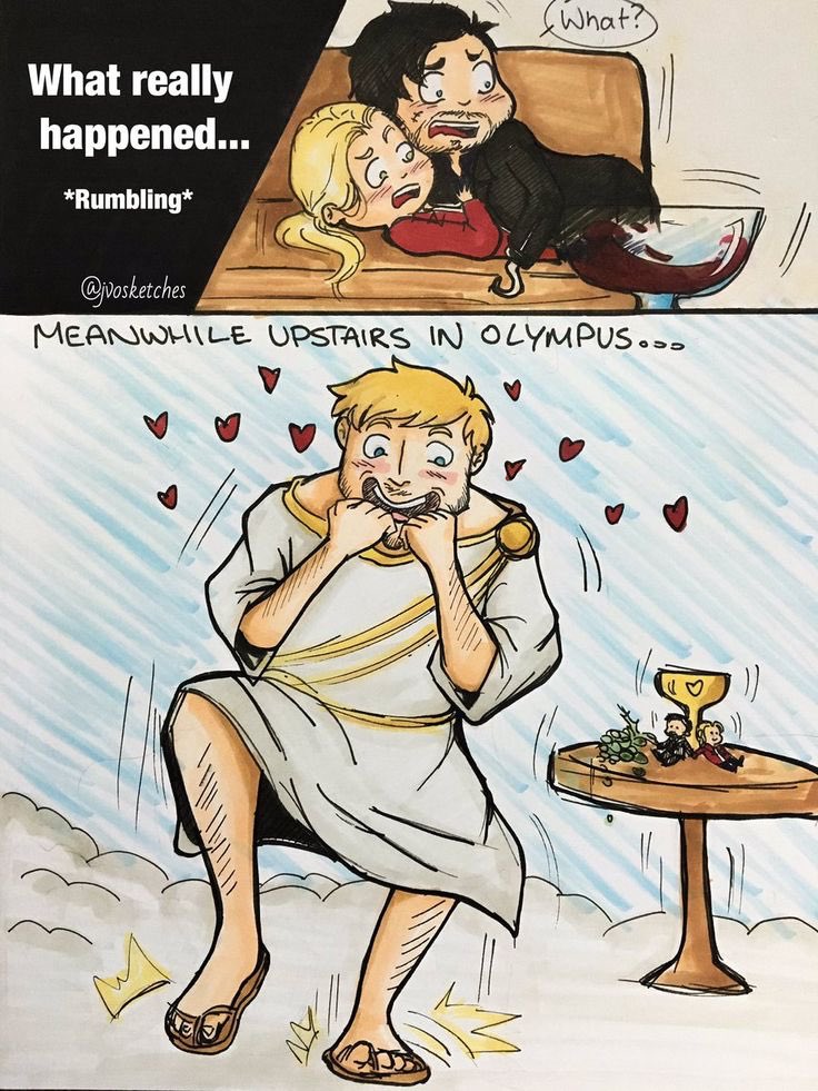 OUATlaughs's tweet image. What really happened...Art credit @JvoSketches