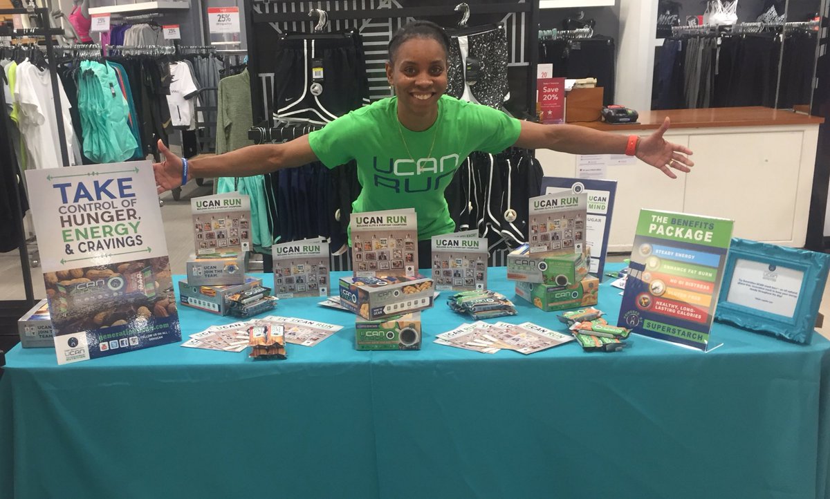 maurelhena's tweet photo. @GenUCAN had a great time at the Macy's Active Event in Short Hills, NJ. Great opportunity to introduce people to #ucansnack #ucanenergy https://t.co/c1VL1nIETm