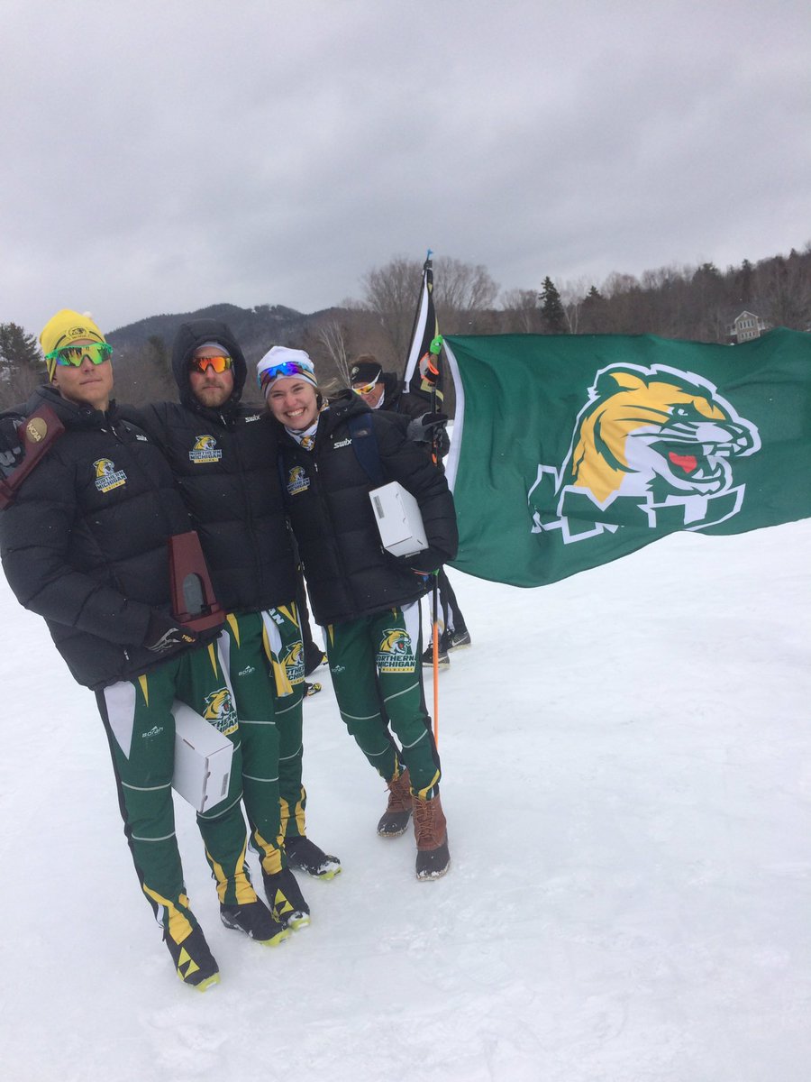 NCAAs in Jackson, NH are coming to an end. 3 Wildcats were All-Americans (Adam Martin 2x, Fredrik Schwencke, Vivian Hett). Next up: Alaska.