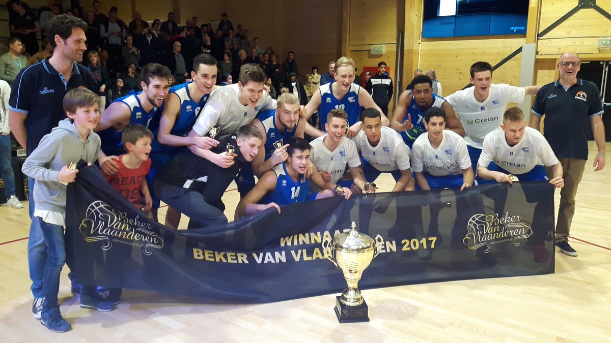 No worries jongens. 't Is in orde, de toekomst van het Belgisch basketbal. Congrats @KBGODuva!! #BVV #basketD2 #tdmen1
