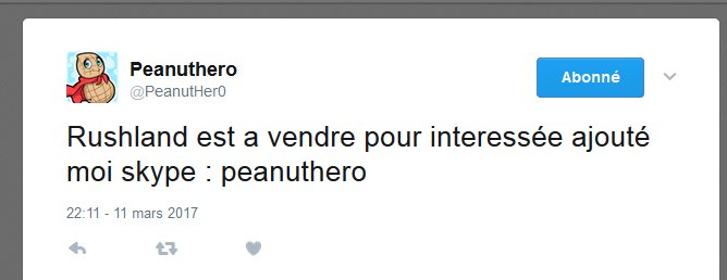 RushlandFR's tweet photo. ⚠ ATTENTION ⚠
Attention à ne pas tomber dans un piège, sécurisez vos éventuelles transactions. https://t.co/5n5CjSSUNd
