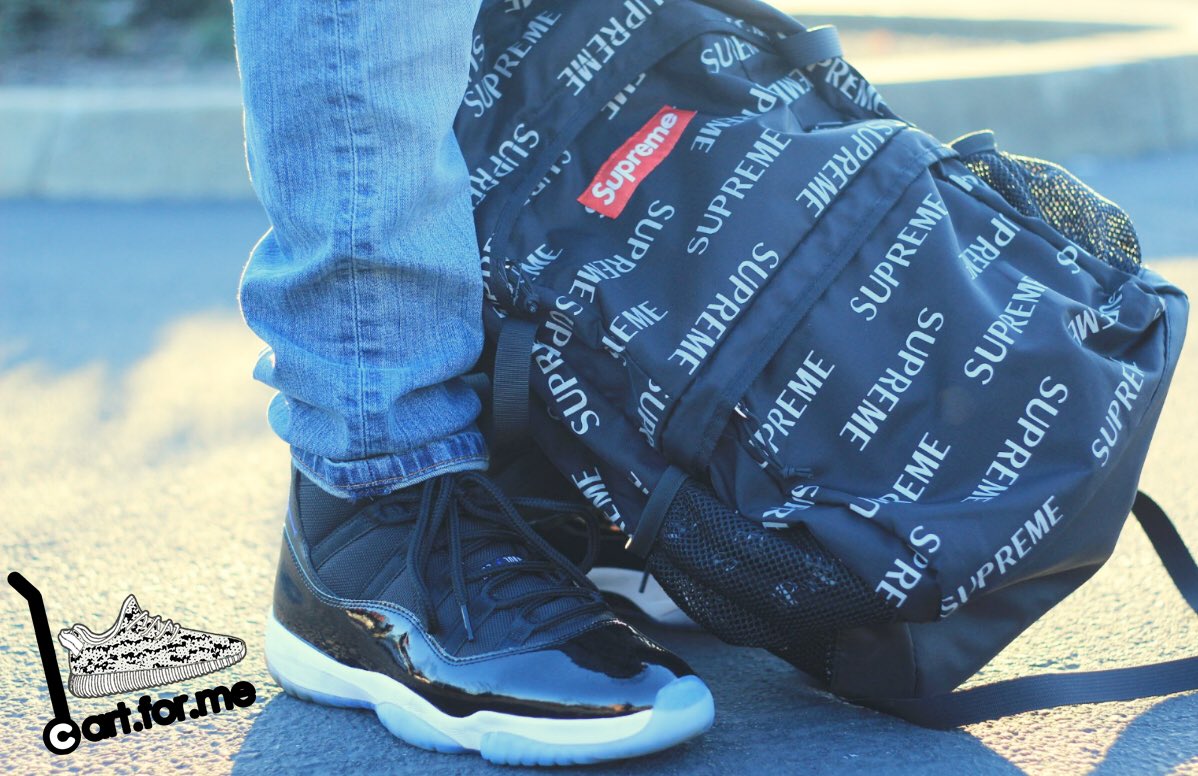 mightyfresh21's tweet photo. @cartforme #supreme #nike #jordans #spacejams #11s #fashion https://t.co/nI3Iga7c9W